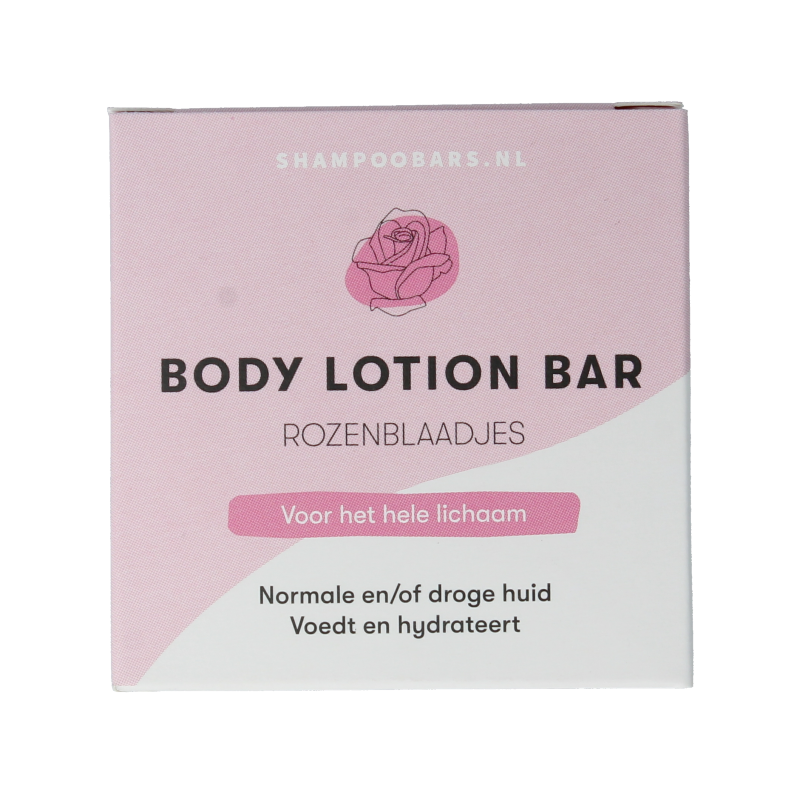Shampoobars Lozione corpo solida ai petali di rosa 45 Gram