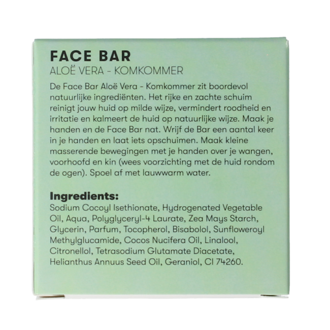 Face bar aloes i ogórek 60 Gram