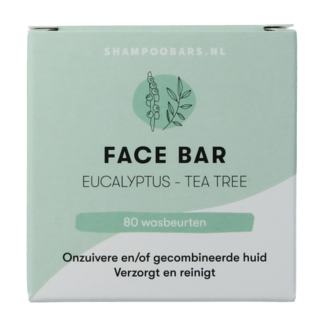 Solyd Face bar eucalyptus & tea tree 60 Gram