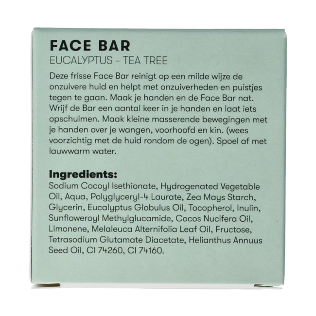 Face bar eukaliptus i drzewo herbaciane 60 Gram