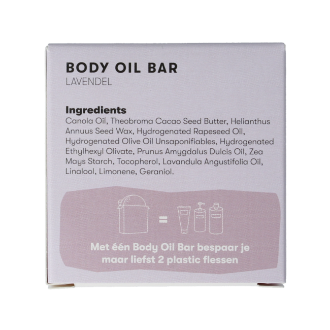 Body oil bar lavanda 45 Gramos