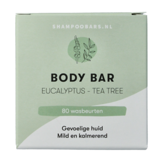 Shampoobars Body bar eucalipto e tea tree 60 grammi