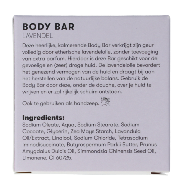 Body bar lavendel 60 Gram