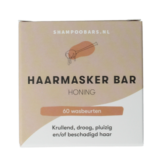 Shampoobars Mascarilla capilar en barra miel 45 gramos
