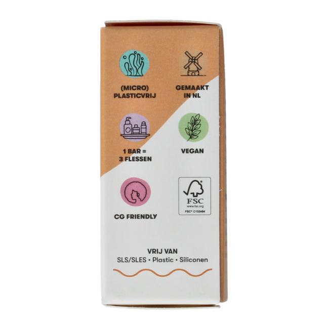 Barra de mascarilla capilar mango papaya 45 gramos