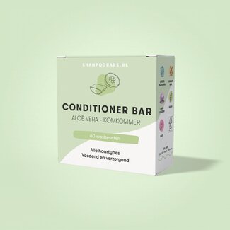 Shampoobars Barre d'après-shampoing aloe vera & concombre 45 grammes
