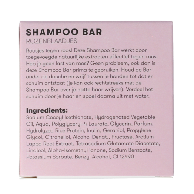 Rose petal shampoo bar 60 Gram