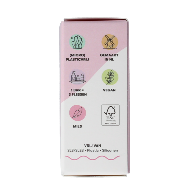 Shampoing solide pétales de rose 60 Gram