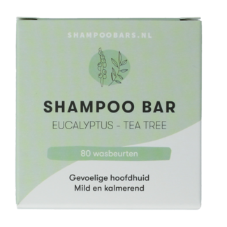 Shampoobars Shampoo bar eucalyptus & tea tree 60 Gram