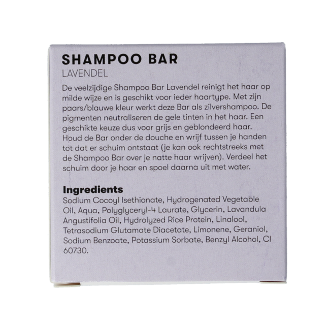 Shampooing solide lavande 60 grammes