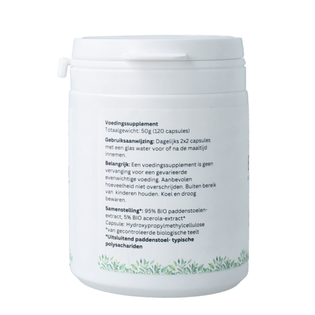 Ekstrakt z Shiitake bio 120 kapsułek