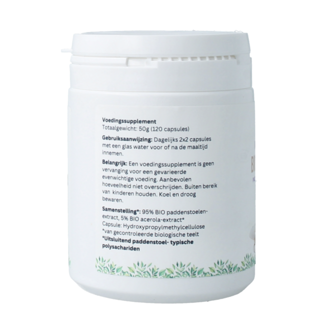 Pleurotus extract organic 120 Capsules