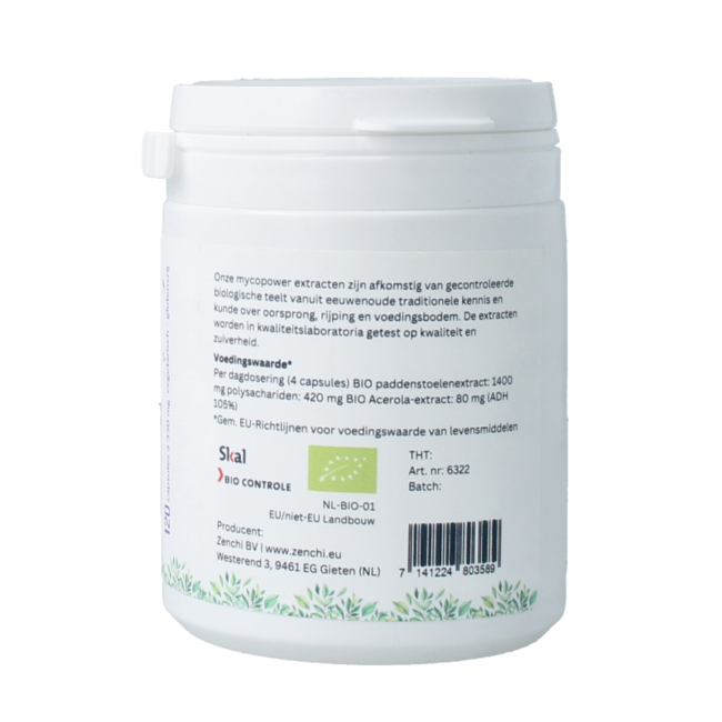 Pleurotus extract organic 120 Capsules