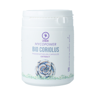 Mycopower BIO Coriolus extract organic 120 Capsules