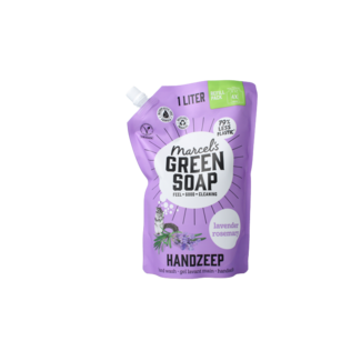 Marcel's Green Soap Recharge de savon pour les mains lavande & romarin 1000 Millilitres