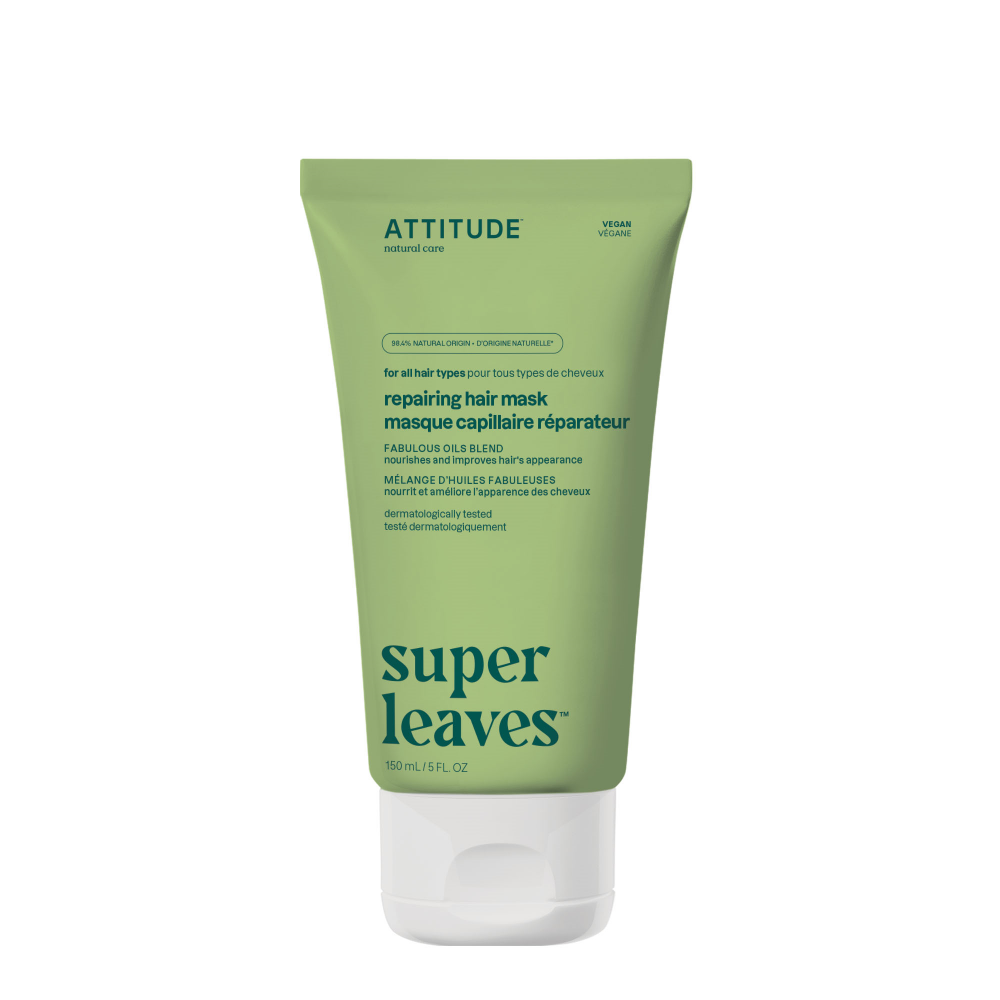 Attitude Super leaves Mascarilla capilar regeneradora Fabulous Oils 150 gramos