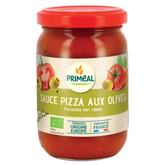 Primeal Pizza sauce olive organic 200 Grams