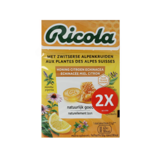 Ricola Duo pack miel citron échinacée 100 Grammes