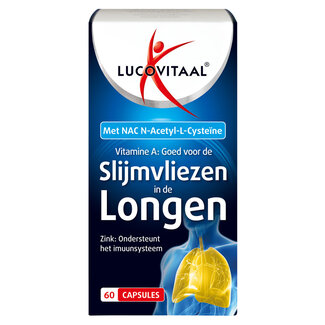 Lucovitaal Mucous membranes in the lungs 60 Capsules
