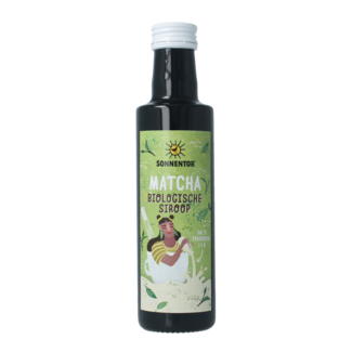 Sonnentor Matcha siroop bio 250 Milliliter