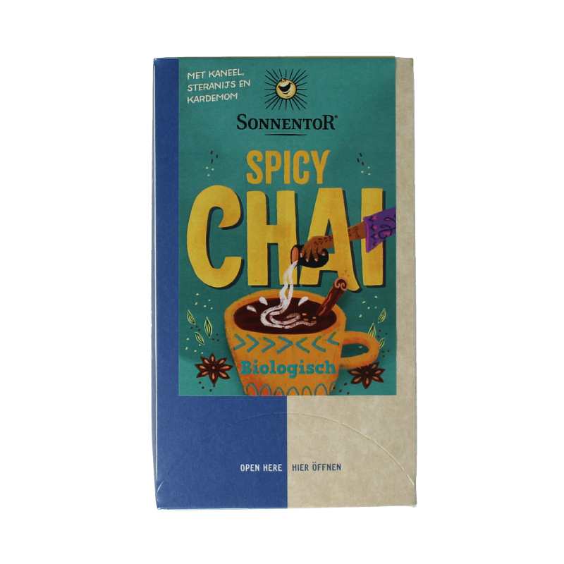 Sonnentor Tè spicy chai bio 18 Bustine