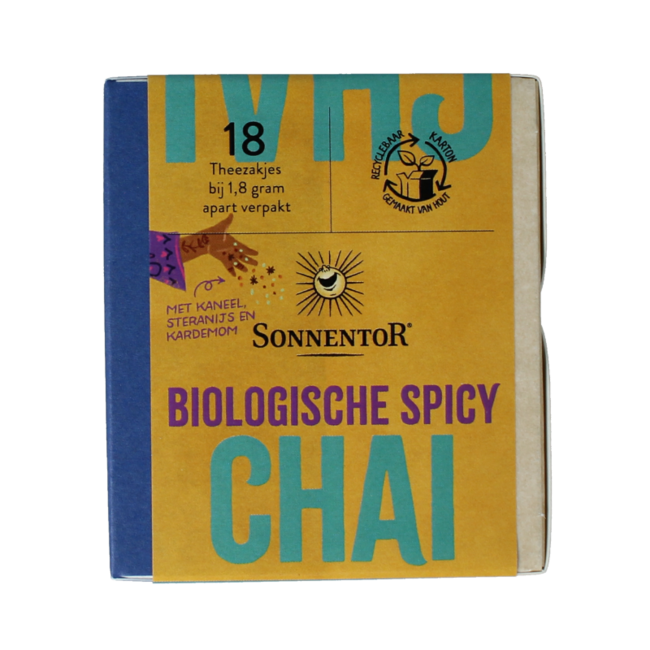 Spicy chai tea organic 18 Bags