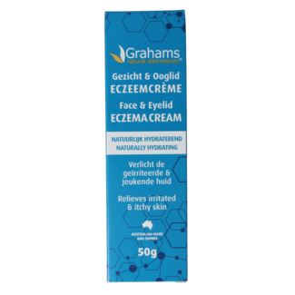 Grahams Crème eczéma visage & paupières 50 Grammes