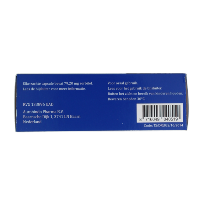 Ibuprofen flüssig 400 mg zuckerfrei 20 Kapseln