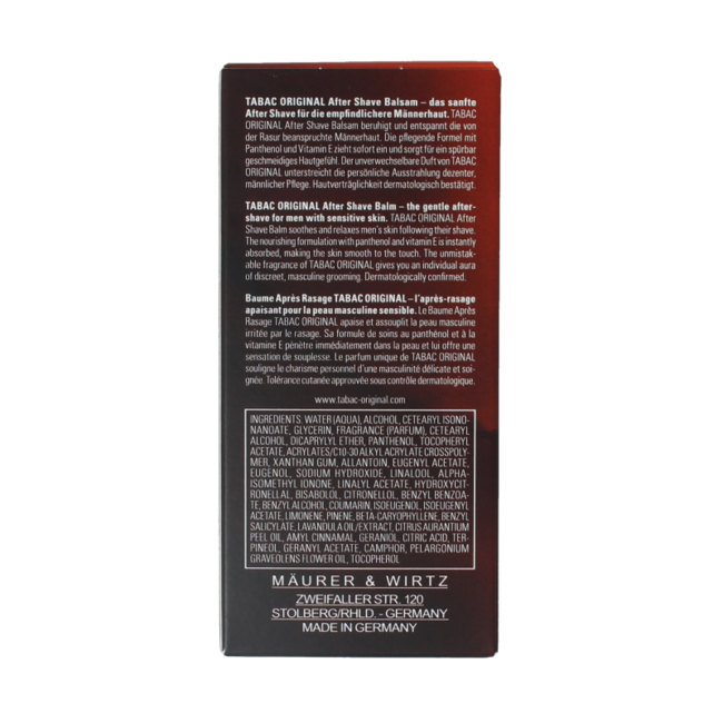 Original aftershave balm 75 Millilitre