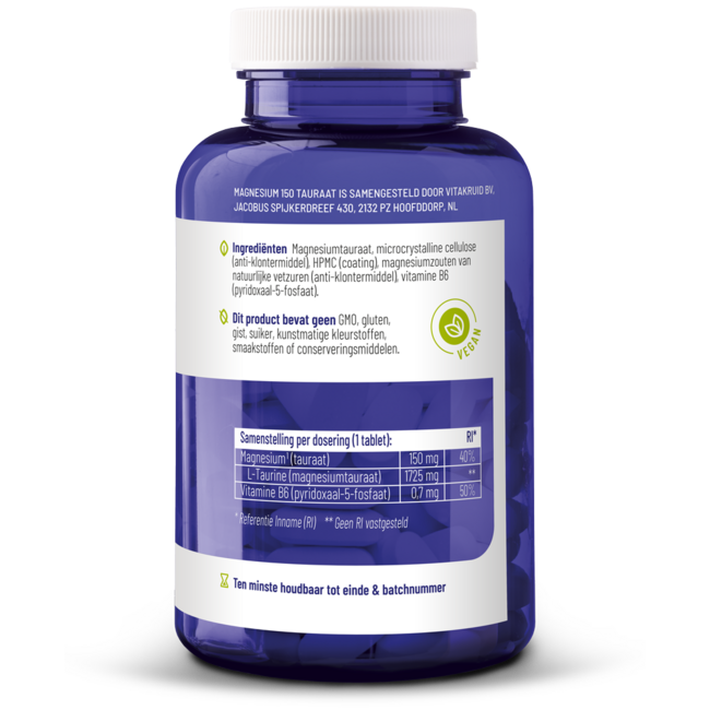Magnesium 150 tauraat 90 Tabletten