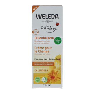 Weleda Baume pour le change au calendula sans parfum 75 millilitres