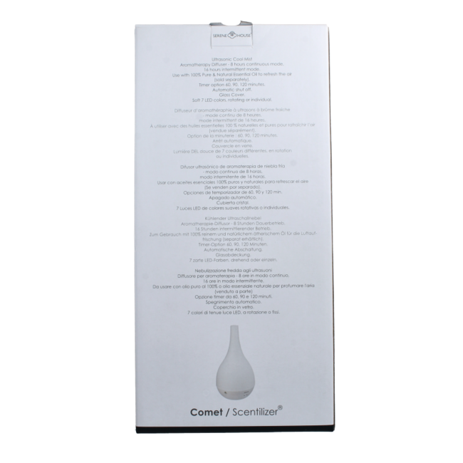 Aroma diffuser comet wit 1 Stuks