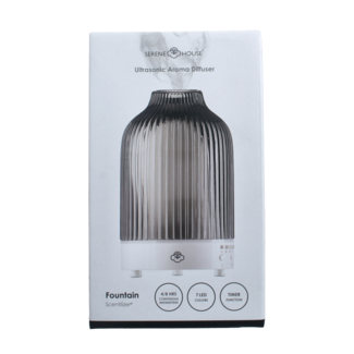 Serene House Difusor de aroma fountain antracita 1 unidad