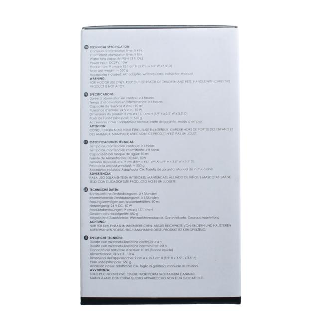 Aroma diffuser fountain antraciet 1 Stuks