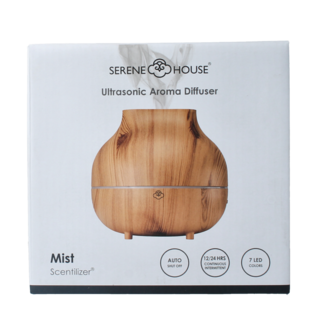 Serene House Difusor de aroma mist efecto madera 1 unidad