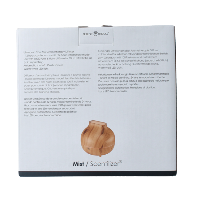 Difusor de aroma mist efecto madera 1 unidad