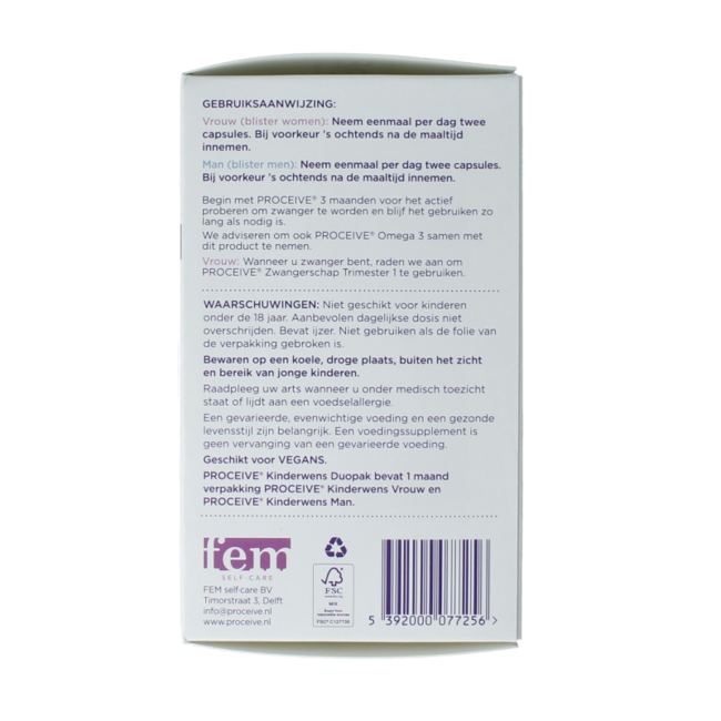 Conception duo 60 Capsules