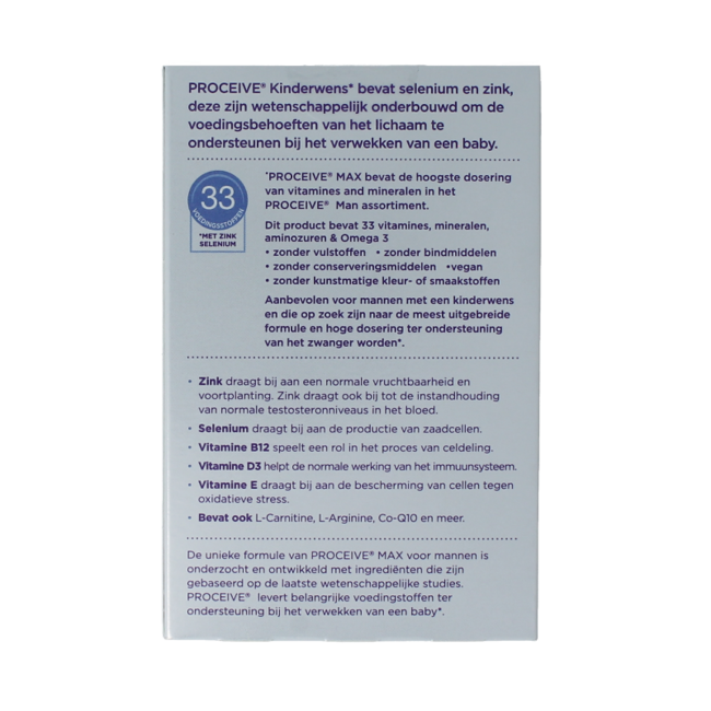 Kinderwens max man sachets 30 Stuks