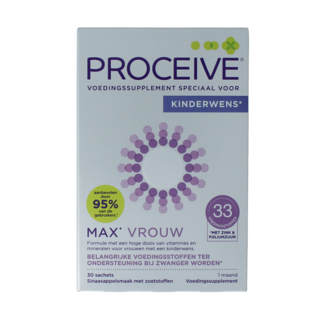Proceive Désir d'enfant max femme sachets 30 Pièces