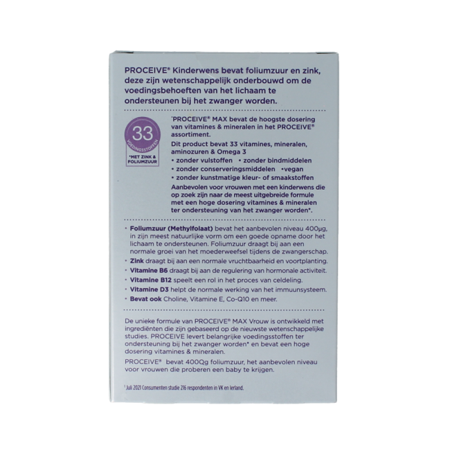 Kinderwens max vrouw sachets 30 Stuks