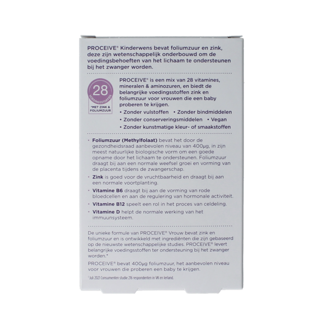 Kinderwens vrouw 60 Capsules