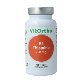 VitOrtho B1 tiamina 250mg 120 cápsulas vegetarianas