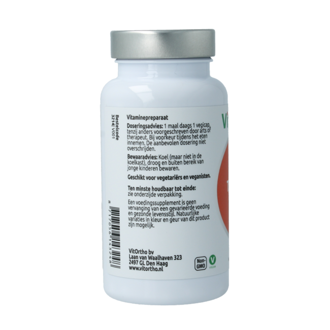 B1 tiamina 250 mg 120 cápsulas vegetales