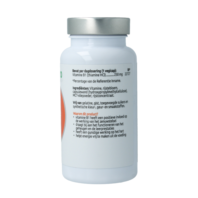 Tiamina B1 250 mg 120 capsule vegetali