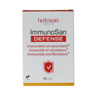 Nutrisan Immunosan defense 15 Vegetarische capsules