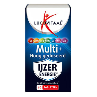 Lucovitaal Multi+ hoog gedoseerd 60 Tabletten