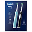 Tandenborstel elektr Pro TQ black & white 2 Stuks