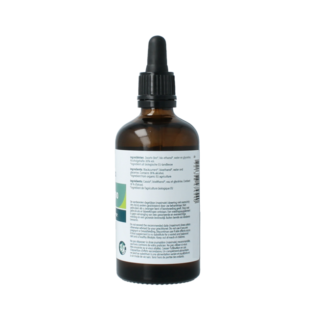 Zwarte Bes - Ribes nigrum gemmae bio 100 Milliliter