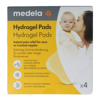 Medela Coussinets d'hydrogel 4 Pièces