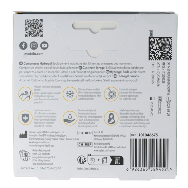 Hydrogel-Pads 4 Stück